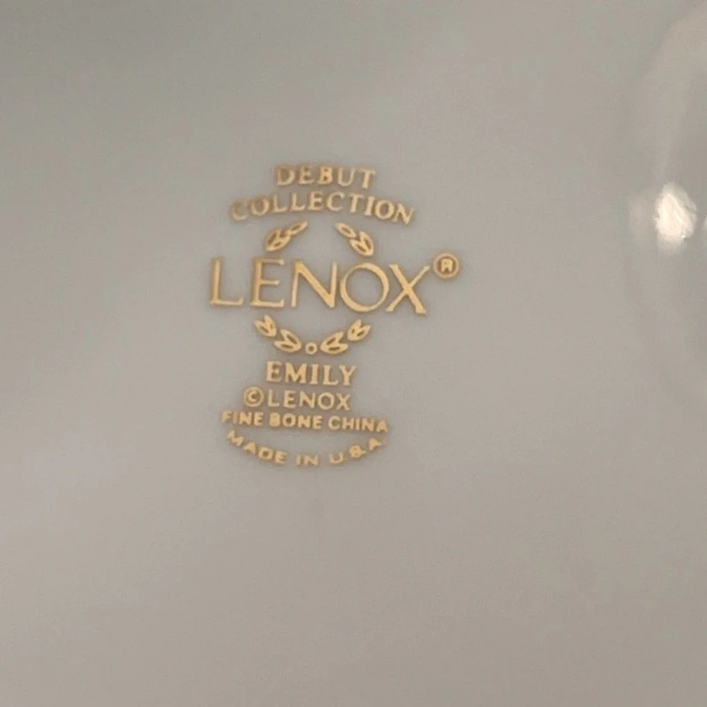 💙LENOX EMILY 4 Salad Plates